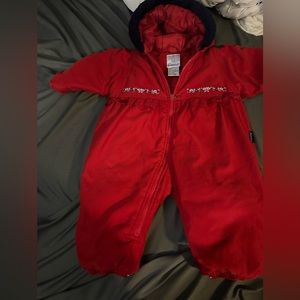 Cozy Red Kids Puffer Jacket